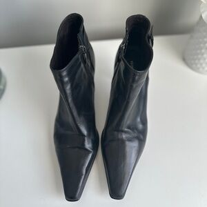 Donald J. Pliner Black Ankle Booties